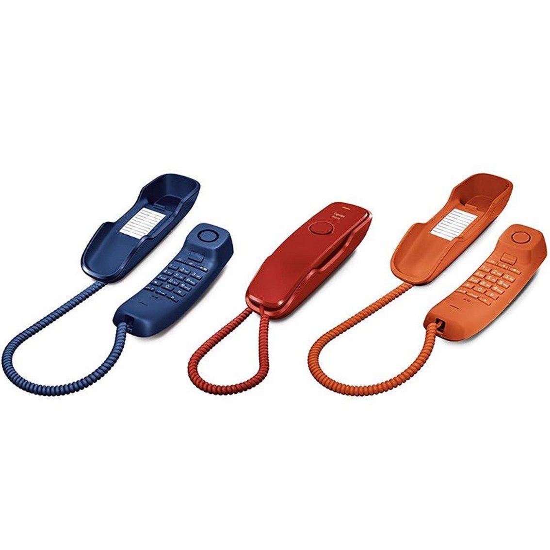 Telefono fijo gigaset da210 rojo 3 tonos - Imagen 3