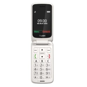 4255781906171 | P/N: S30853-H1230-R104 | Cod. Artículo: MGS0000032035 Telefono movil gigaset gl595 blanco para mayores