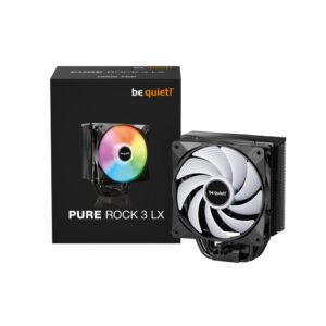 4260052192498 | P/N: BK040 | Cod. Artículo: DSP0000033898 Ventilador disipador cpu bequiet pure rock 3 lx 120mm negro