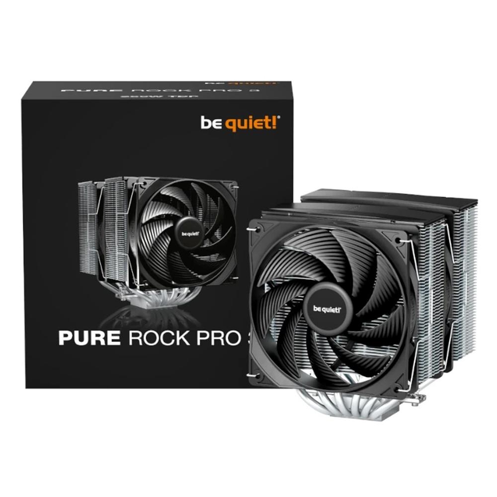 4260052192504 | P/N: BK041 | Cod. Artículo: DSP0000034618 Ventilador disipador cpu be quiet pure rock pro 3 2 x 120mm negro
