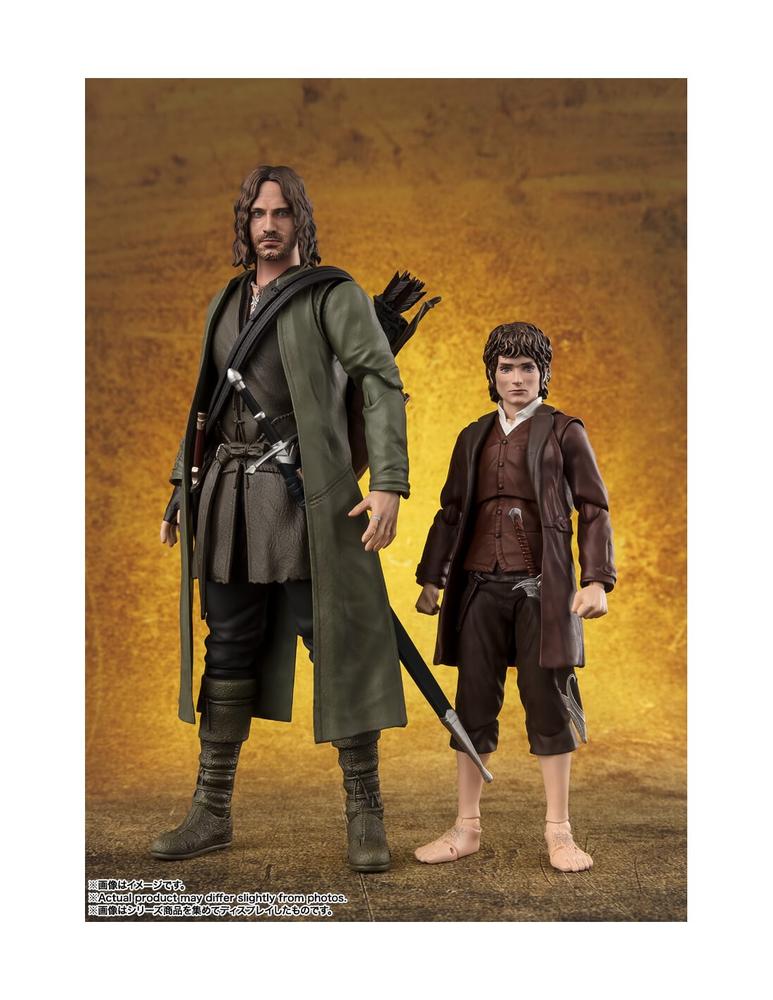 Figura tamashii nations the lord of the rings: the fellowship of the ring sh figuarts aragorn 155cm - Imagen 7