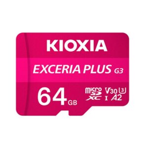 4582761160491 | P/N: LMPL3M064GG2 | Cod. Artículo: DSP0000038099 Tarjeta memoria micro sd kioxia 64gb exceria plus g3