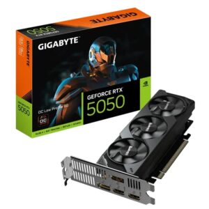 4719331356736 | P/N: GV-N5050OC-8GL | Cod. Artículo: DSP0000034986 Tarjeta grafica gigabyte rtx 5050 oc lp 8gb gddr6 -  2x hdmi -  2x dp pci express 5.0