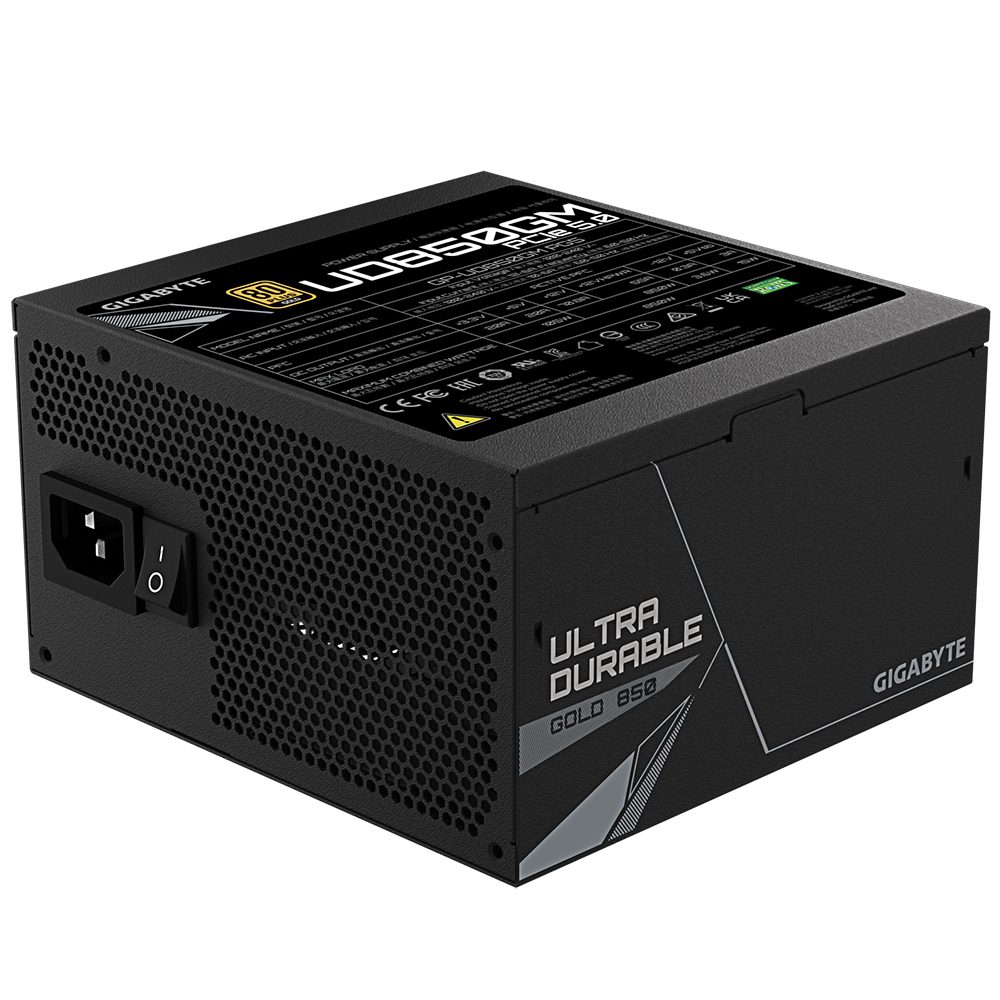 Fuente alimentacion gigabyte gp - ud850gm pg5 v2 gaming atx 850w - Imagen 4