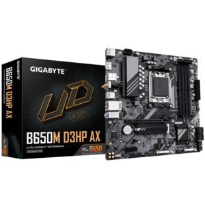 4719331859510 | P/N: B650M D3HP AX | Cod. Artículo: DSP0000024220 Placa base gigabyte b650m d3hp ax am5 matx 4xddr5