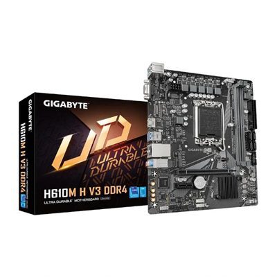 4719331859718 | P/N: H610M H V3 DDR4 | Cod. Artículo: DSP0000023989 Placa base gigabyte h610m h v3 ddr4 matx 1700