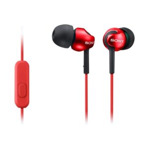 4905524936803 | P/N: MDREX110APR.CE7 | Cod. Artículo: DSP0000037836 Auriculares sony mdr - ex110ap rojo