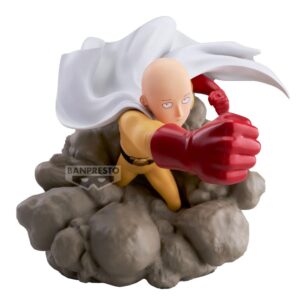 4983164300383 | P/N: BP30038P | Cod. Artículo: DSP0000033134 Figura bapresto one punch man diorama saitama