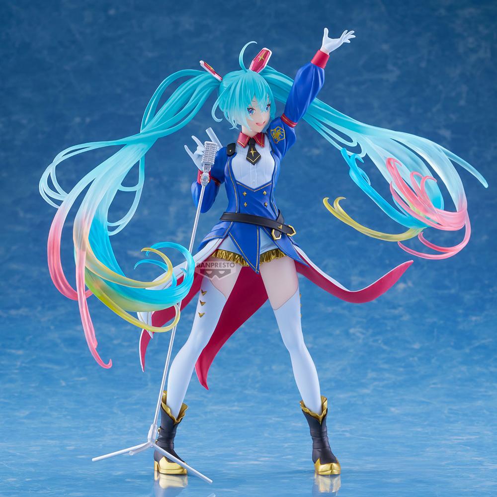 Figura banpresto gundam 45th×hatsune miku evolve - Imagen 3
