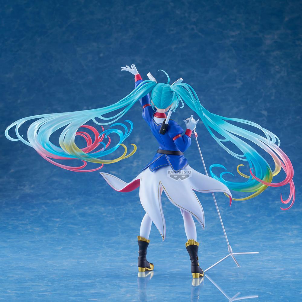 Figura banpresto gundam 45th×hatsune miku evolve - Imagen 4