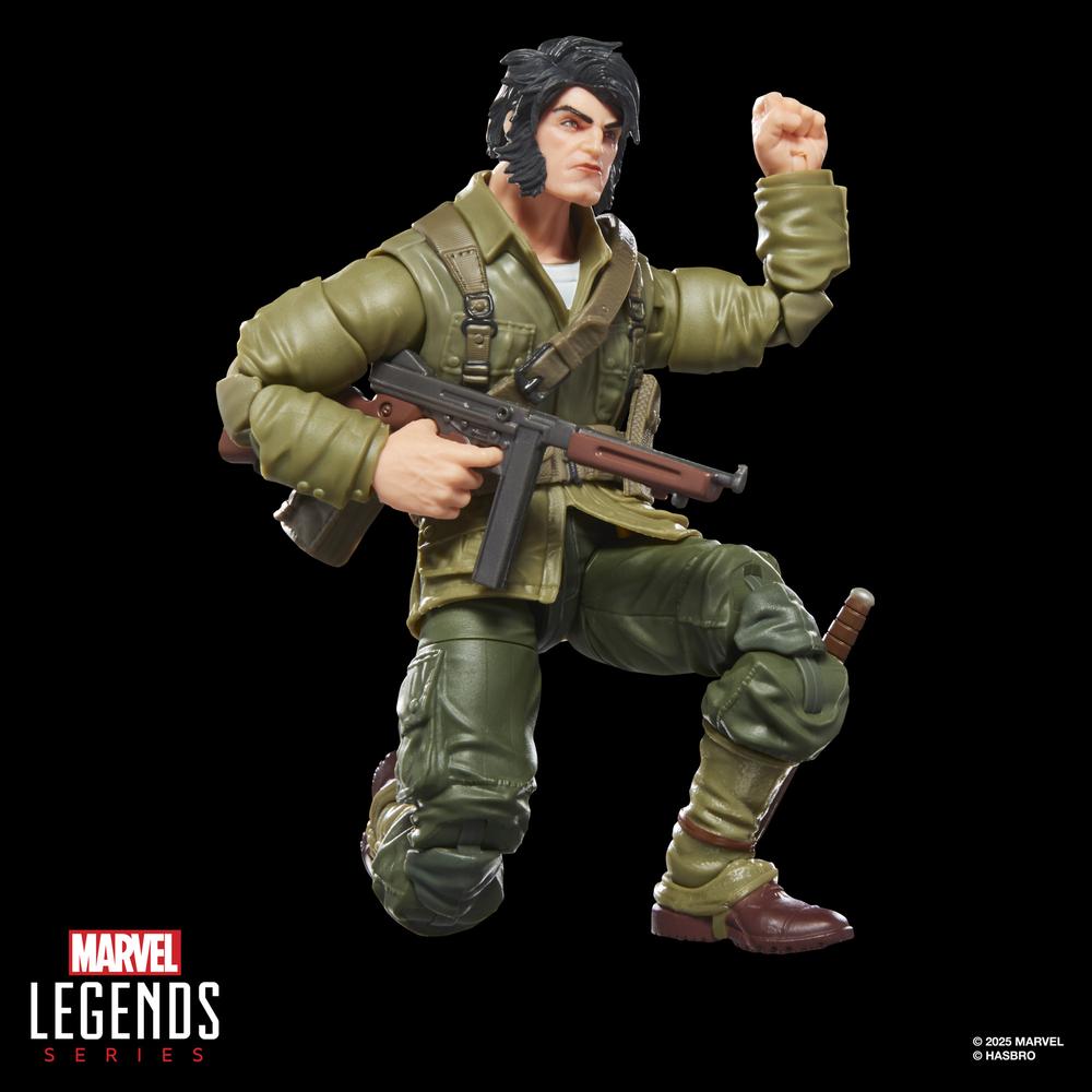 Figura hasbro marvel legends series wolverine (wwii logan) - Imagen 3