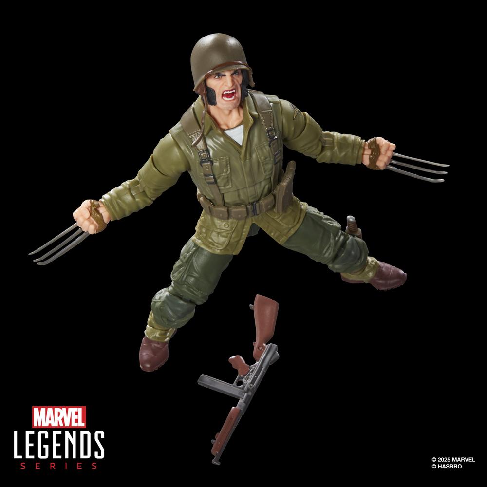 Figura hasbro marvel legends series wolverine (wwii logan) - Imagen 5