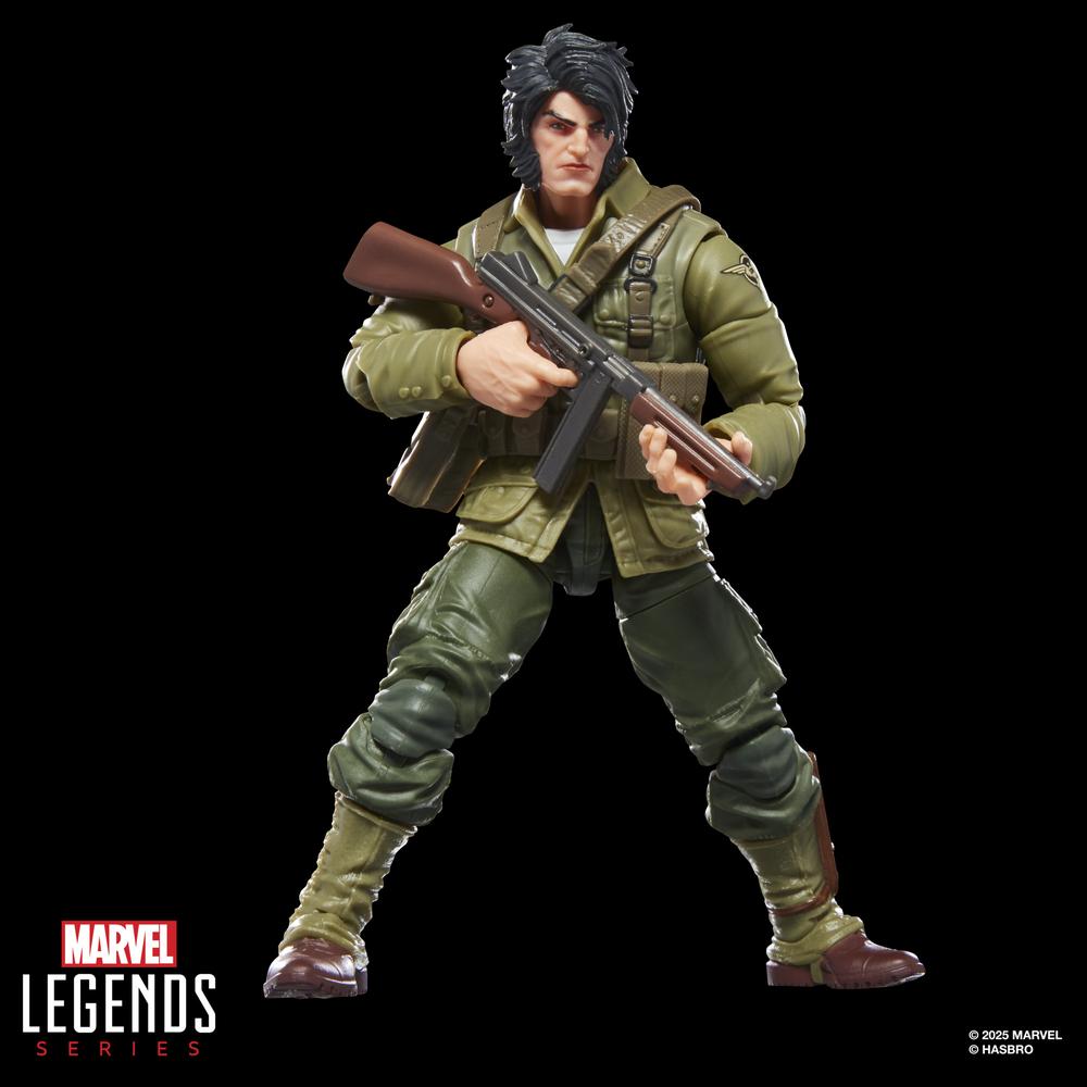 Figura hasbro marvel legends series wolverine (wwii logan) - Imagen 7