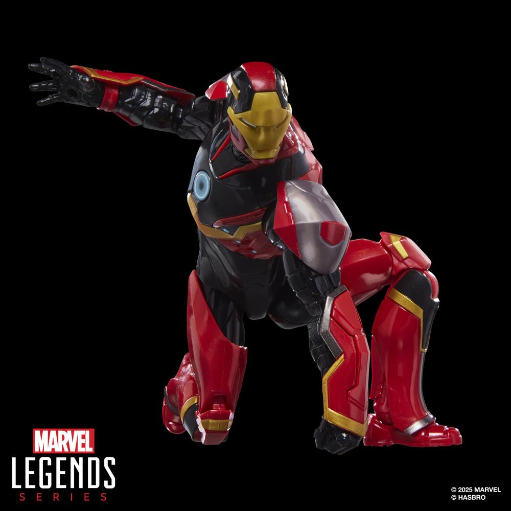 Figura hasbro marvel legends series iron man (mark 72) - Imagen 5