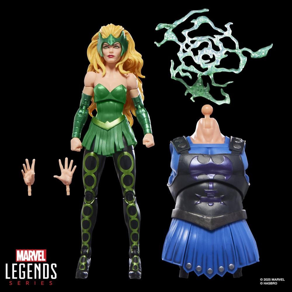 Figura hasbro marvel legends series enchantress - Imagen 7