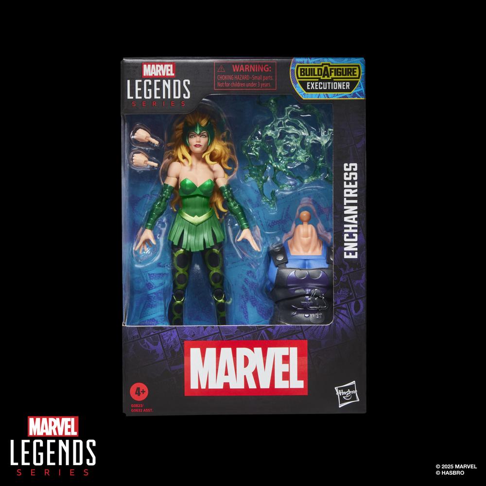 5010996317377 | P/N: G08235X0 | Cod. Artículo: MGS0000030361 Figura hasbro marvel legends series enchantress