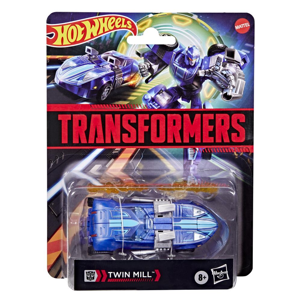 Coche hot wheels transformers twin mill - Imagen 2