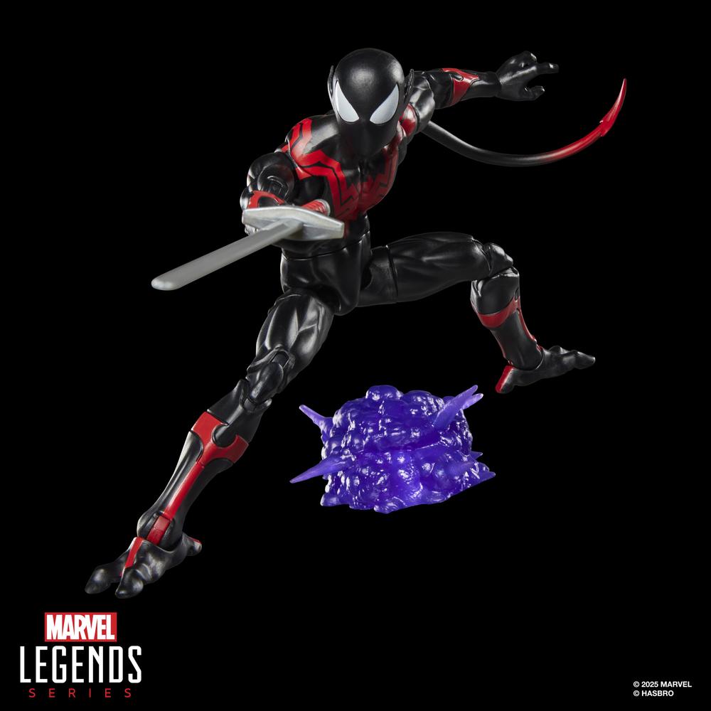 Figura hasbro marvel legends series uncanny spider - man (nightcrawler) - Imagen 3
