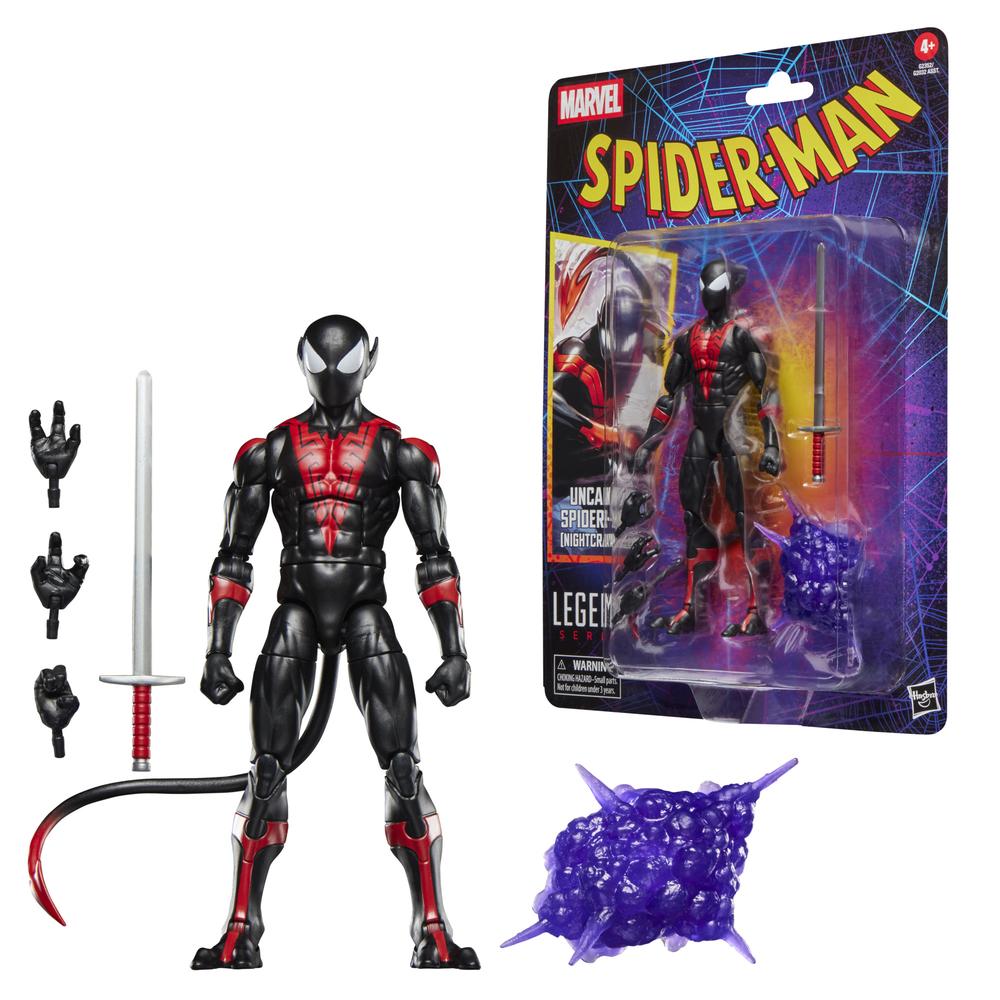 Figura hasbro marvel legends series uncanny spider - man (nightcrawler) - Imagen 7