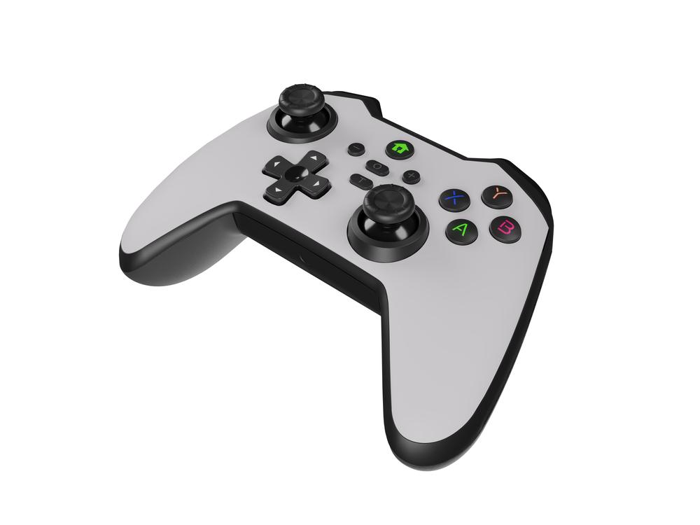 Gamepad genesis mangan 400 inalambrico para pc - switch - mobile blanco - Imagen 3