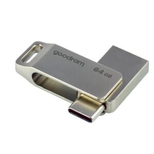 5908267960264 | P/N: ODA3-0640S0R11 | Cod. Artículo: DSP0000035398 Memoria usb 3.2 - usb tipo c goodram 64b oda3 plata
