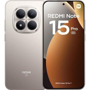6932554470401 | P/N: MZB0LZLEU | Cod. Artículo: MGS0000031691 Movil xiaomi redmi note 15 pro 5g 8gb 256gb 6.8 pulgadas titanio