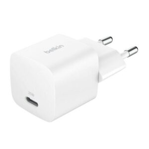 745883906482 | P/N: WCA012KQWH | Cod. Artículo: DSP0000037724 Cargador de pared belkin wca012kqwh 25w 1x usb tipo c blanco