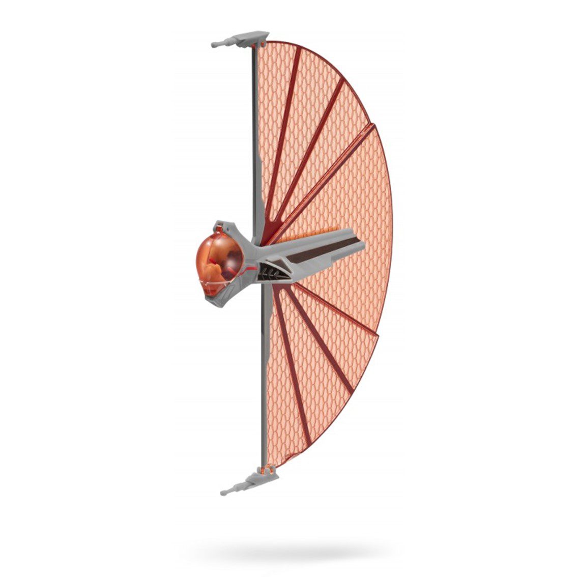 Figura jazwares star wars nave 8cm ginivex class starfighter y figura - Imagen 3