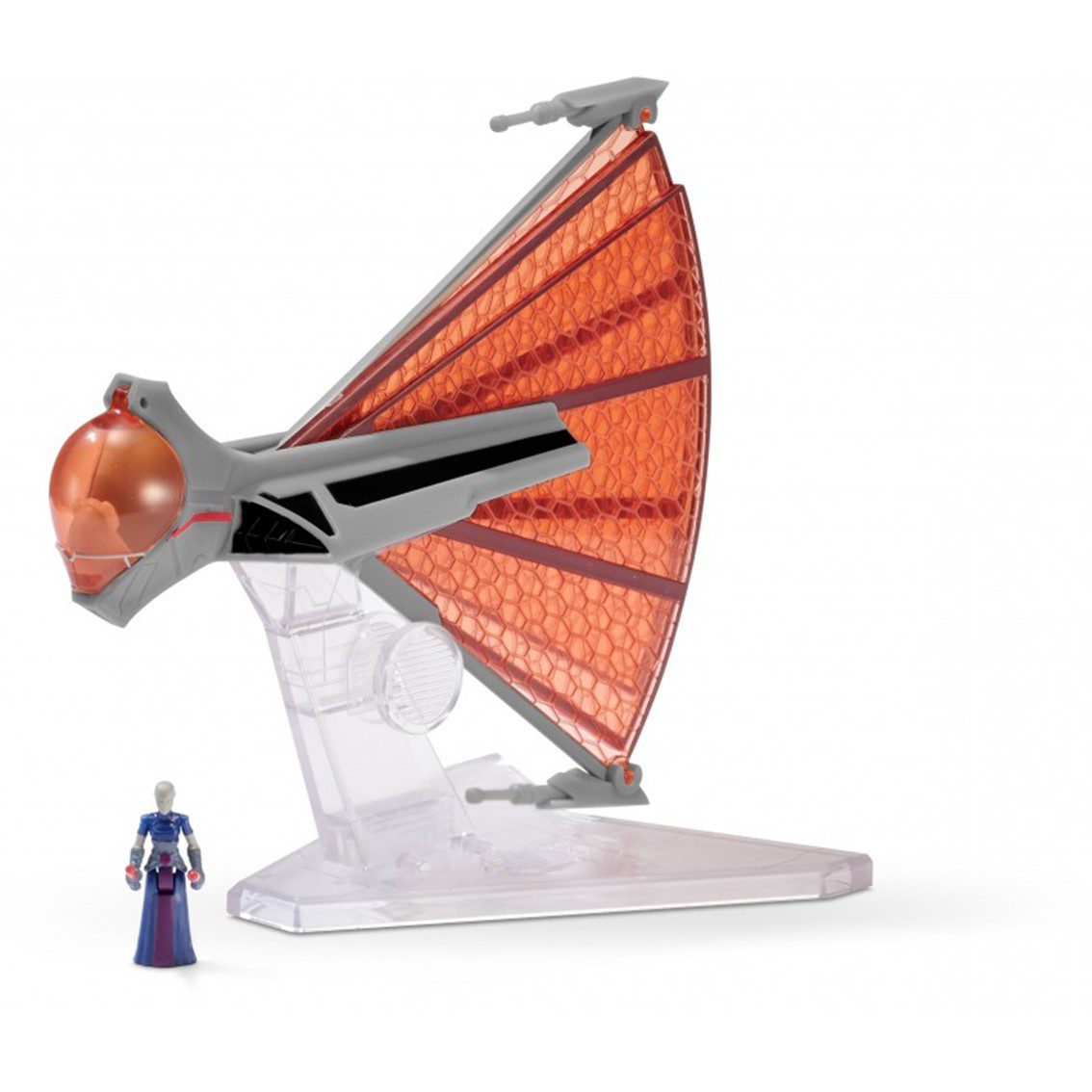 8432752042380 | P/N: 62610005 | Cod. Artículo: DSP0000014912 Figura jazwares star wars nave 8cm ginivex class starfighter y figura