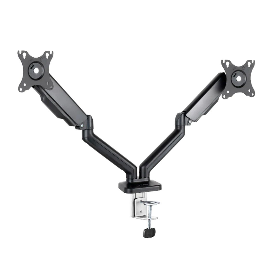 8433281013711 | P/N: DB5132TNR-B | Cod. Artículo: DSP0000019215 Soporte mesa tooq 2 brazos hasta 32 pulgadas 100x100 max 9kg