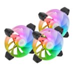 8435693108528 | P/N: MF3AR | Cod. Artículo: DSP0000035584 Ventilador mars gaming mf3ar argb 3x 120mm negro