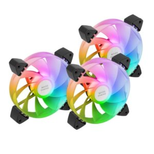 8435693108528 | P/N: MF3AR | Cod. Artículo: DSP0000035584 Ventilador mars gaming mf3ar argb 3x 120mm negro