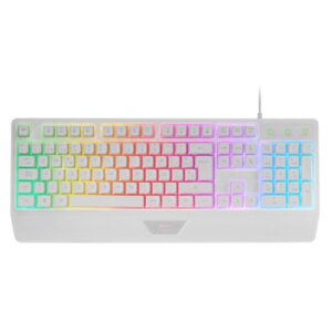 8435693108832 | P/N: MK124WES | Cod. Artículo: DSP0000031005 Teclado mars gaming mk124 blanco