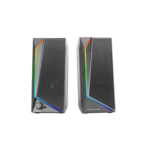8435693108894 | P/N: MS72 | Cod. Artículo: DSP0000037634 Altavoces mars gaming 2.0 ms72 black