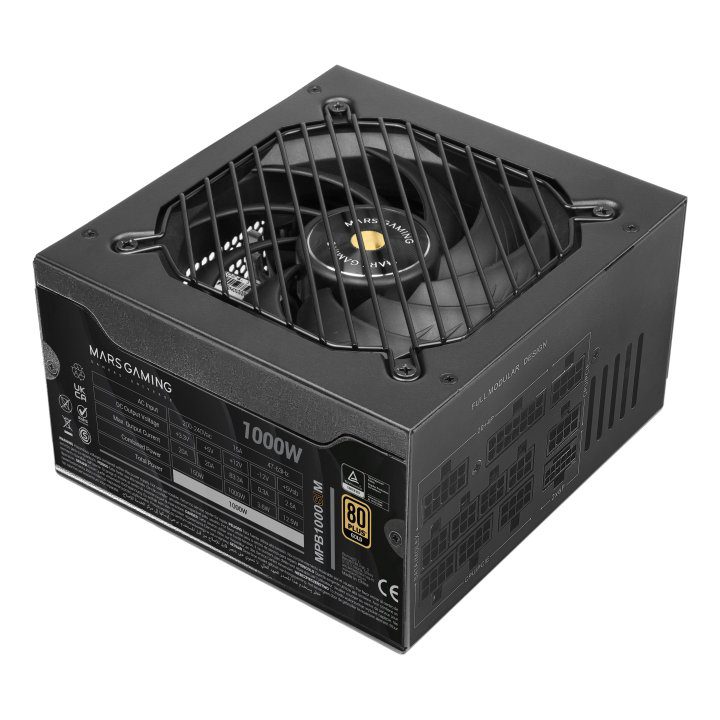 Fuente alimentacion mars gaming mpb1000sim atx 1000w - Imagen 3