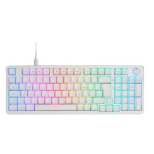 8435693110453 | P/N: MKPROWYES | Cod. Artículo: DSP0000030676 Teclado mars gaming mkprowyes silentswitch rgb blanco