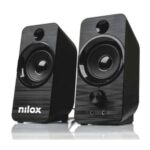8436556148354 | P/N: NXAPC02 | Cod. Artículo: DSP0000006149 Altavoces pc nilox 2.0 6w negro