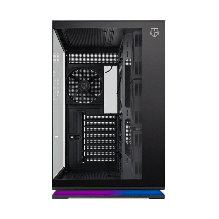 Caja ordenador gaming nox hummer galaxy atx argb cristal templado negra - Imagen 4