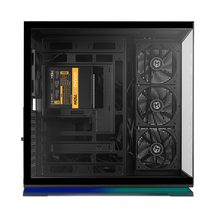 Caja ordenador gaming nox hummer galaxy atx argb cristal templado negra - Imagen 5