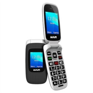8436609912680 | P/N: 2335T | Cod. Artículo: DSP0000037953 Telefono movil spc wuum 2335t titanio - 2.4 pulgadas - dual sim - micro sd - radio fm - bt
