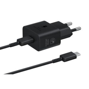 8806094912029 | P/N: EP-T2510XBEGEU | Cod. Artículo: MGS0000023150 Cargador samsung ep - t2510xbegeu usb tipo c negro 25w cable incluido