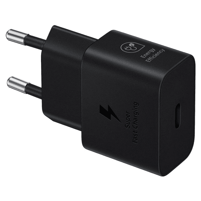 Cargador samsung ep - t2510nbegeu usb tipo c negro 25w - cable no incluido - Imagen 3