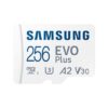 8806095420127 | P/N: MB-MC256SA/EU | Cod. Artículo: DSP0000026165 Tarjeta memoria micro sd samsung microsdhc evo plus new 256gb clase 10