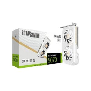 8886307702388 VGA ZOTAC RTX 5070 TWIN EDGE OC 12GB GDDR7 WHITE ZT-B50700Q-10P A0059536 Zotac Tarjetas Gráficas ZT-B50700Q-10P