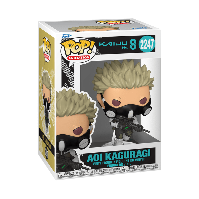 Funko pop animation kaiju no.8 aoi kaguragi - Imagen 2