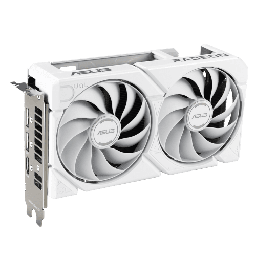 ASUS Dual -RX9060XT-16G-WHITE AMD Radeon RX 9060 XT 16 GB GDDR6 - Imagen 2
