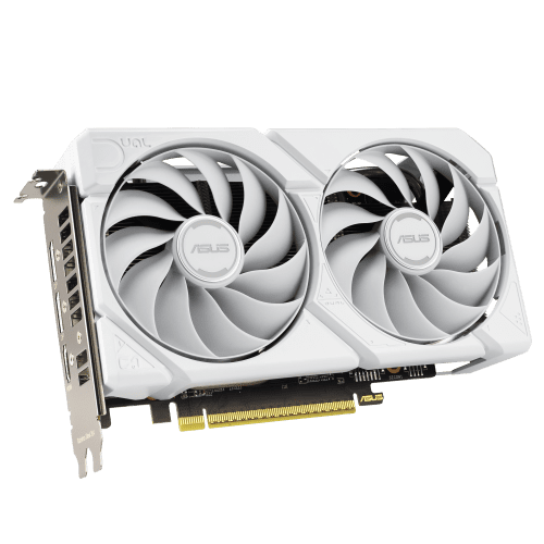 ASUS Dual -RX9060XT-16G-WHITE AMD Radeon RX 9060 XT 16 GB GDDR6 - Imagen 4