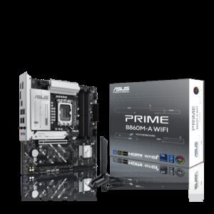 ASUS PRIME B860M-A WIFI Intel B860 LGA 1851 (Socket V1) micro ATX 4711387806289 | P/N: 90MB1JY0-M0EAY0 | Ref. Artículo: 1392415