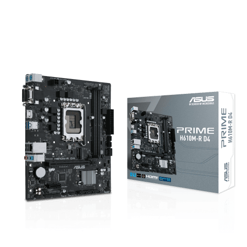 ASUS PRIME H610M-R D4 Intel H610 LGA 1700 micro ATX - Imagen 2