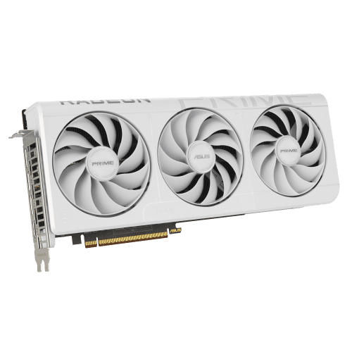 ASUS Prime -RX9070XT-O16G-WHITE AMD Radeon RX 9070 XT 16 GB GDDR6 - Imagen 3